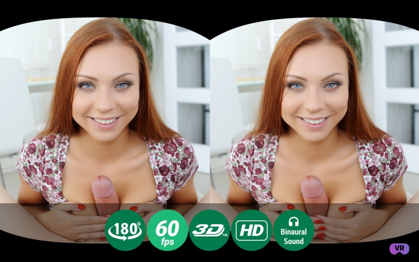 Cock Riding and Boobjob From a Hot Redhead